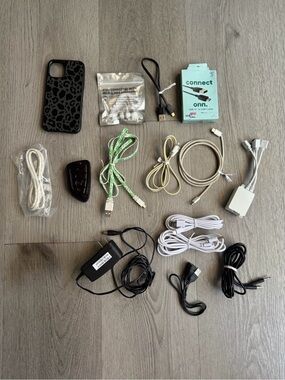 Huge Cables, Phone Accessories Chargers Electronics Lot